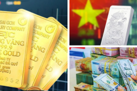 Vàng lập đỉnh, giá bạc tăng 112% trong năm 2025