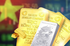 Giá vàng vượt 157 triệu đồng/lượng