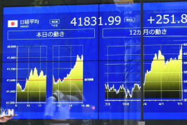 Chứng khoán châu Á giảm do lo ngại về AI và chính sách Fed