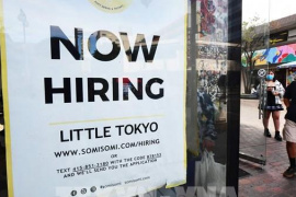 Thị trường lao động Mỹ có dấu hiệu tăng trưởng chậm lại