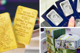 Vàng tăng nhẹ, bạc vượt mốc 71 triệu đồng