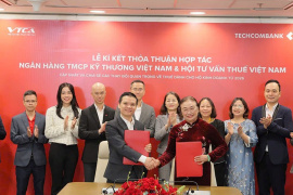 Techcombank hợp tác hội tư vấn thuế Việt Nam, hỗ trợ hộ kinh doanh chuyển đổi