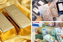 Giá bạc tăng phi mã, vượt mốc 60 triệu đồng/kg