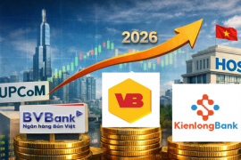 Nhóm cổ phiếu ngân hàng UPCoM lên kế hoạch chuyển sàn HoSE từ 2026