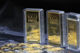 Đồng USD xuống giá tạo lực đẩy cho giá vàng châu Á