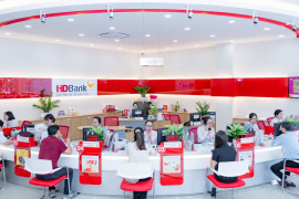 Đẩy mạnh kinh doanh số, HDBank báo lãi 6 tháng 10.068 tỷ đồng, ROE lên tới 26,5%
