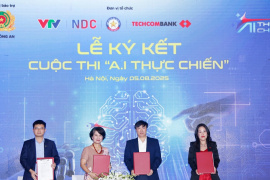 Techcombank đồng tổ chức và là nhà tài trợ độc quyền chương trình “A.I Thực chiến”