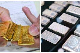 Năm bùng nổ của thị trường kim loại quý: Vàng miếng tăng 80%, giá bạc tăng 150%