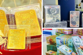 Giá vàng đi ngang phiên cuối tuần, bạc giảm nhẹ sau tuần tăng sốc