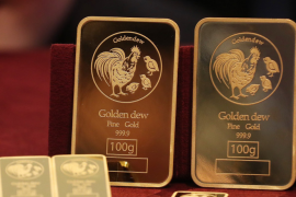 Giá vàng và bạc lập đỉnh mới do căng thẳng địa chính trị