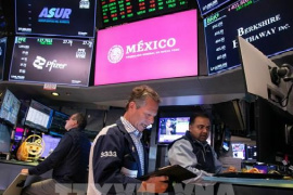 Chứng khoán Mỹ và châu Âu giảm mạnh do lo ngại căng thẳng thương mại Mỹ - EU