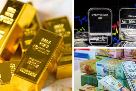 Giá vàng, bạc “hạ nhiệt”