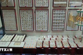 Vàng và kim loại quý giảm giá do căng thẳng địa chính trị