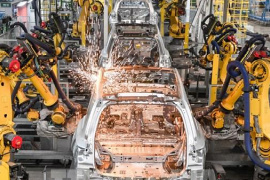 Lợi nhuận công nghiệp Trung Quốc tăng trở lại sau 4 năm suy giảm