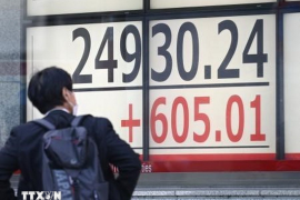 Chứng khoán châu Á tăng mạnh nhờ công nghệ và AI