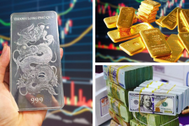 Giá vàng và bạc tăng sau biến động tại Venezuela