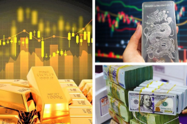 Giá vàng và bạc tiếp tục tăng sau căng thẳng leo thang tại Venezuela