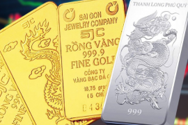 Giá vàng giảm thêm nửa triệu đồng/lượng, bạc tiếp tục giảm sâu