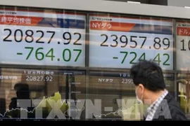 Chứng khoán châu Á đa phần giảm điểm do áp lực từ giá dầu cao