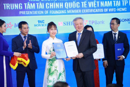 Thành viên sáng lập Trung tâm Tài chính Quốc tế Việt Nam là những ngân hàng, tổ chức tài chính nào?