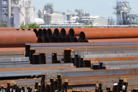 Xuất khẩu thép của EU sang Mỹ giảm 30% do thuế quan tăng