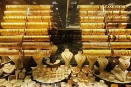 Giá vàng châu Á tăng lên mức cao nhất 3 tuần