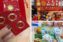 Giá vàng biến động nhẹ, bạc tăng tốc sau ngày vía Thần Tài