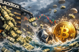 “Cá voi” BlackRock tung hàng tỷ USD bắt đáy Bitcoin, Ethereum