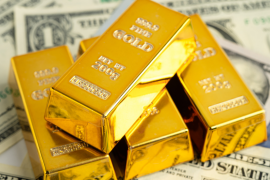 Giá vàng nhích lên, tỷ giá USD giảm nhẹ