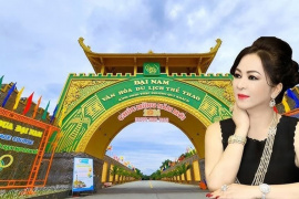 Khu du lịch Đại Nam của vợ chồng bà Nguyễn Phương Hằng có thông báo mới liên quan đến khu đền rộng 5.000m2