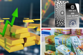 Giá vàng áp sát mốc 189 triệu đồng/lượng, bạc giảm nhẹ