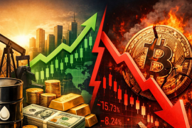 Chỉ 4 loại tài sản tăng giá từ đầu năm, Bitcoin dẫn đầu chiều giảm