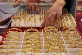 Giá vàng hồi phục 1% khi xung đột Trung Đông leo thang