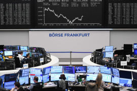 Chứng khoán Đức lao dốc do lo ngại về kinh tế và giá dầu tăng