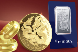 Giá vàng hạ nhiệt cuối tuần, bạc tăng nhẹ