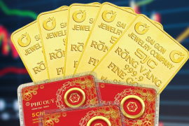 Giá vàng tăng trở lại