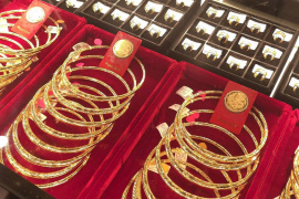 Giá vàng giảm sâu, “bốc hơi” 6,5 triệu đồng/lượng