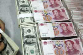 Đồng nhân dân tệ tăng lên mức cao nhất trong ba năm so với đồng USD