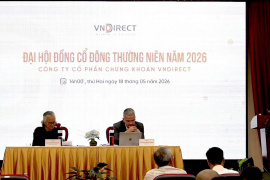 ĐHĐCĐ VNDIRECT 2026: Chủ tịch Phạm Minh Hương nói về giai đoạn "đi chậm lại", đặt mục tiêu lãi hơn 3.000 tỷ đồng