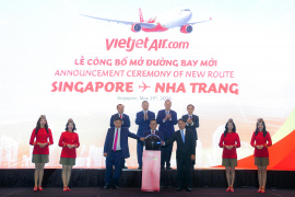 Vietjet mở đường bay Nha Trang – Singapore trước sự chứng kiến của Tổng Bí thư, Chủ tịch nước Tô Lâm
