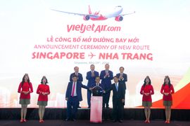 Vietjet mở đường bay Nha Trang – Singapore trước sự chứng kiến của Tổng Bí thư, Chủ tịch nước Tô Lâm