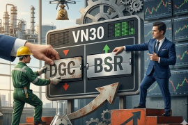 HOSE gạch tên DGC khỏi rổ VN30: BSR chính thức thay thế từ 13/5