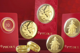 Giá vàng trong nước vẫn “bất động" bất chấp vàng thế giới tiếp tục tăng
