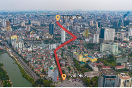 Tuyến đường “đắt nhất hành tinh” ở Hà Nội sắp có tổ hợp bãi đỗ xe với mức đầu tư gần 3.000 tỷ đồng