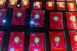 Giá vàng giảm sâu về mức 157,5 triệu đồng/lượng
