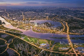 Chốt Đại Quang Minh - THACO - Hòa Phát làm siêu dự án sông Hồng 28 tỷ USD nằm trên 16 xã phường