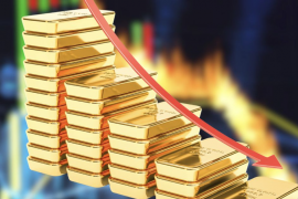 Giá vàng "bốc hơi" gần 7 triệu đồng/lượng chỉ trong một buổi chiều