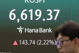 Chứng khoán Hàn Quốc giảm mạnh, kích hoạt cơ chế sidecar để ổn định thị trường