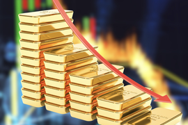 Giá vàng “rơi thẳng đứng”
