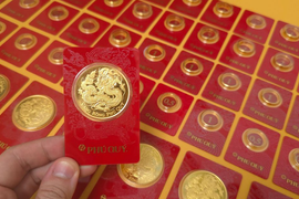 Giá vàng giảm phiên thứ ba liên tiếp